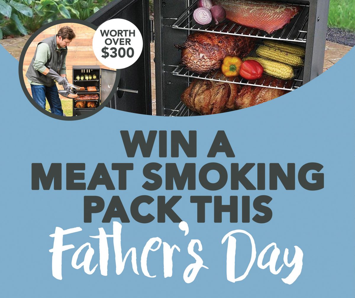 WIN a Meat Smoking Pack for Dad