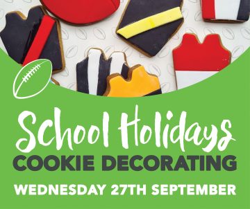 School Holidays AFL Cookie Decorating