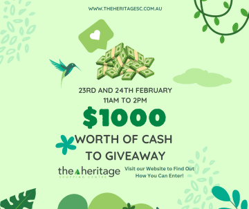 $1000 Cash Giveaway!